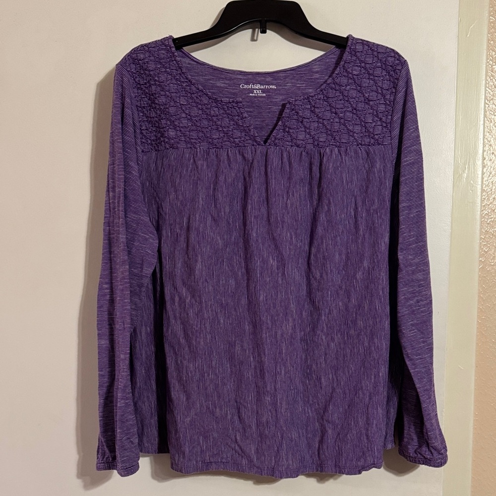 Croft & Barrow XXL top